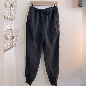 Jordan- acid washed black joggers (never worn)